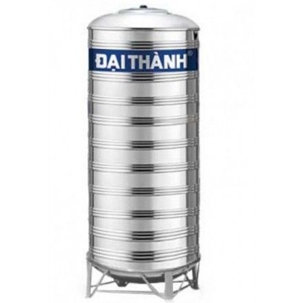 Bồn Nước Inox Đại Thành 10000L Đứng SUS 304 Phi 1,7m