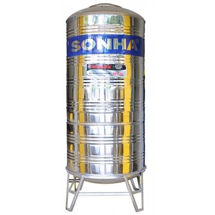 Bồn Nước Sơn Hà Inox 7000L Đứng SUS 304 Phi 1,7m