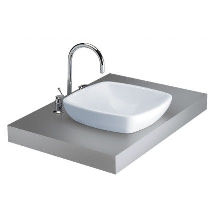 Chậu Rửa Lavabo COTTO C0003 Tess Đặt Bàn