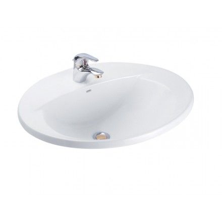 Chậu Rửa Mặt Lavabo COTTO C02607 Serena Dương Vành