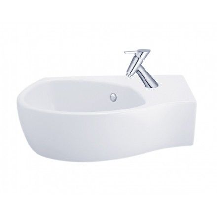 Chậu Lavabo COTTO C02797 Space Solution Đặt Góc