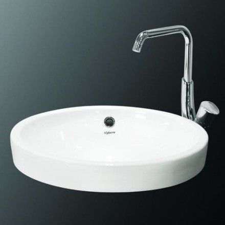 Chậu Rửa Mặt Lavabo Viglacera CD6 Đặt Bàn