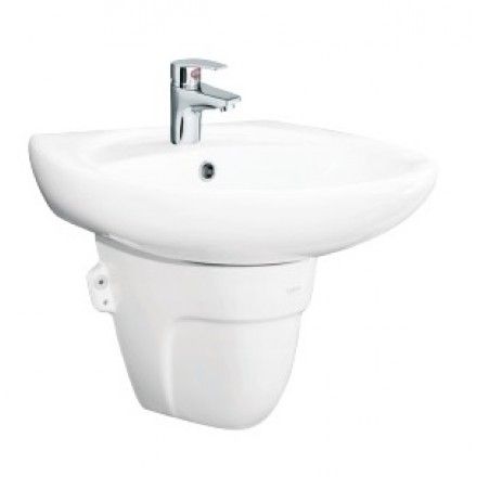 Chậu Rửa Mặt Lavabo Viglacera BS409 Treo Tường