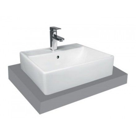 Chậu Rửa Lavabo Viglacera V42 Đặt Bàn Đá