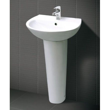 Chậu Lavabo Treo Tường Inax L-285V/L-288VD Kèm Chân Dài