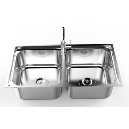 Chậu Rửa Chén Sơn Hà S82D Inox 304