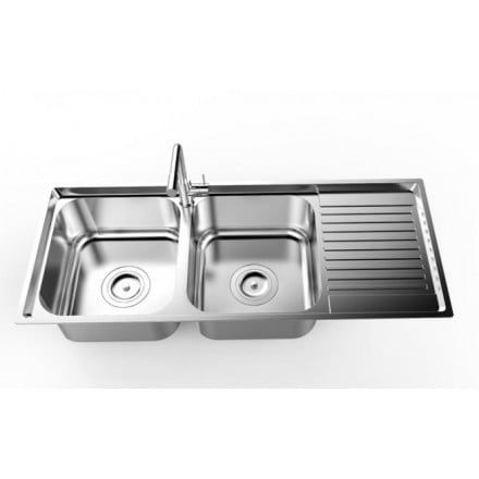 Chậu Rửa Chén Sơn Hà S105D Inox 304