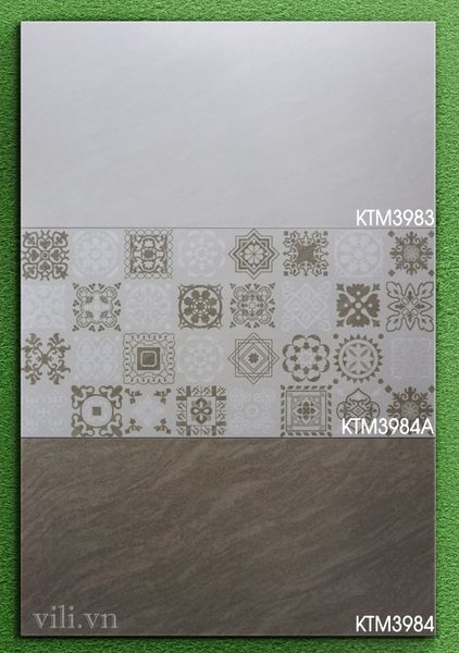 Gạch ốp tường 30X60 Viglacera KTM3983 - KTM3984A - KTM3984