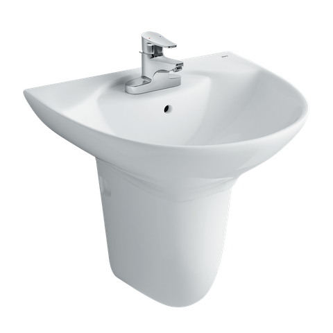 Chậu Lavabo Treo Tường Inax L-288V/L-288VC Chân Ngắn