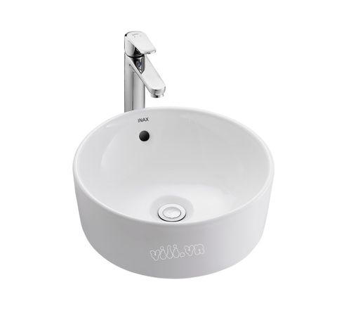 Chậu Rửa Lavabo Inax L-295V Đặt Bàn Tròn