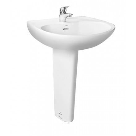 Chậu Lavabo TOTO LPT239CR Treo Tường Chân Dài