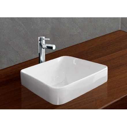 Chậu Rửa Mặt Lavabo Viglacera CD20 Đặt Bàn Vuông