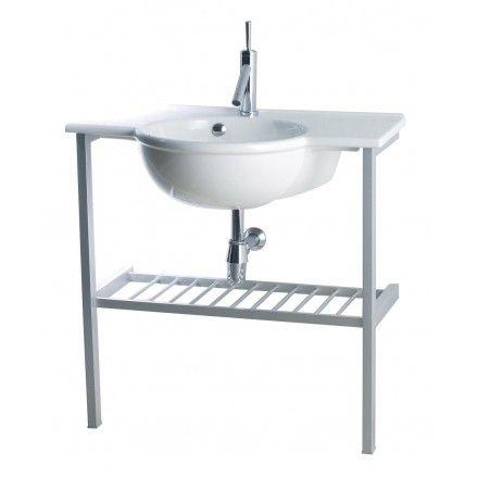 Chậu Rửa Lavabo Liền Bàn CAESAR LF5306