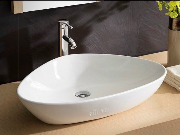 Chậu rửa lavabo đặt bàn YOLO ML002 hình trái tim