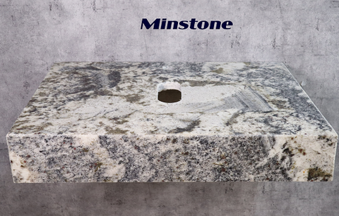 Bàn đá lavabo Minstone MM202 50x70 Marble Cao cấp