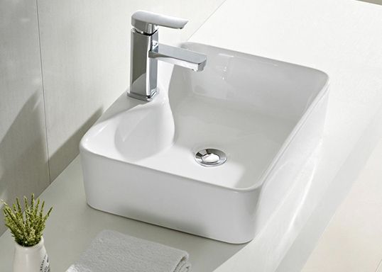 Chậu rửa lavabo đặt bàn YOLO ML218 hình chữ nhật