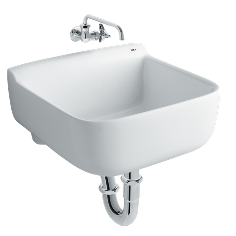 Chậu Rửa Lavabo Inax S-17V Đa Năng Treo Tường