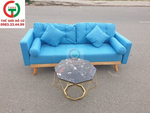 Sofa nệm kèm bàn đá