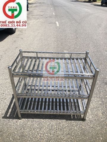 KỆ CHÉN BÁT INOX 40X80CM