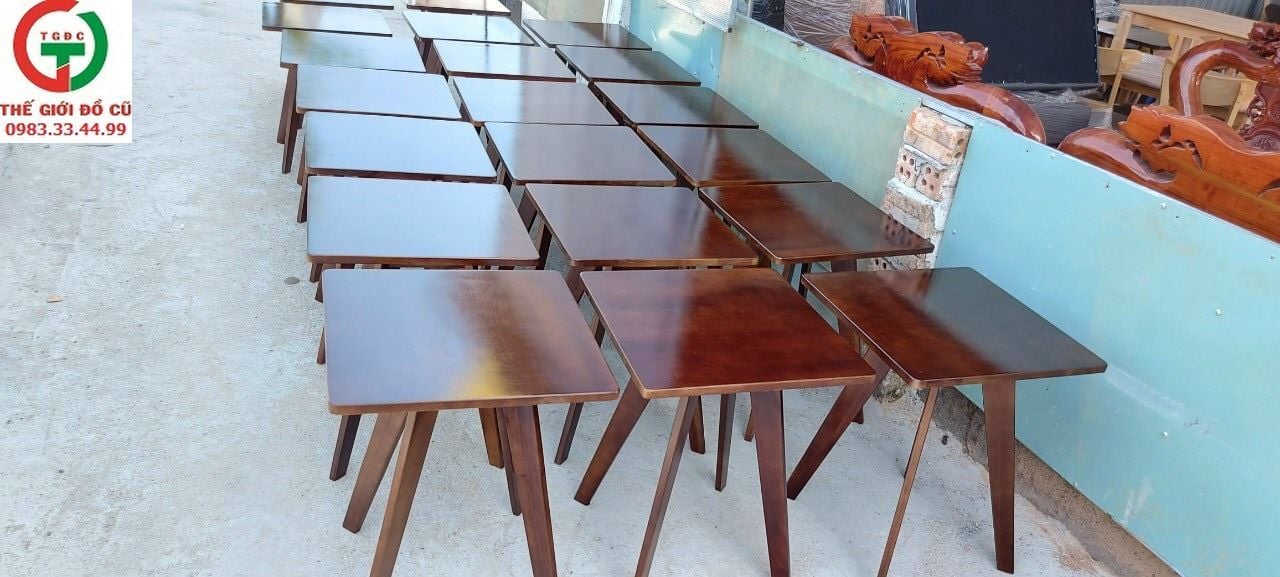 Bàn café gỗ nâu - DC219