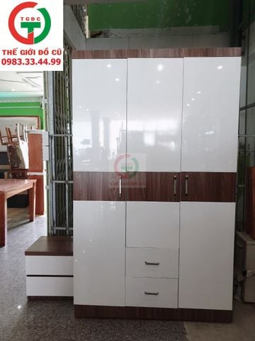 Tủ áo MDF 3 cánh mới keng