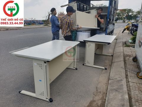 Bàn văn phòng sắt Hòa phát