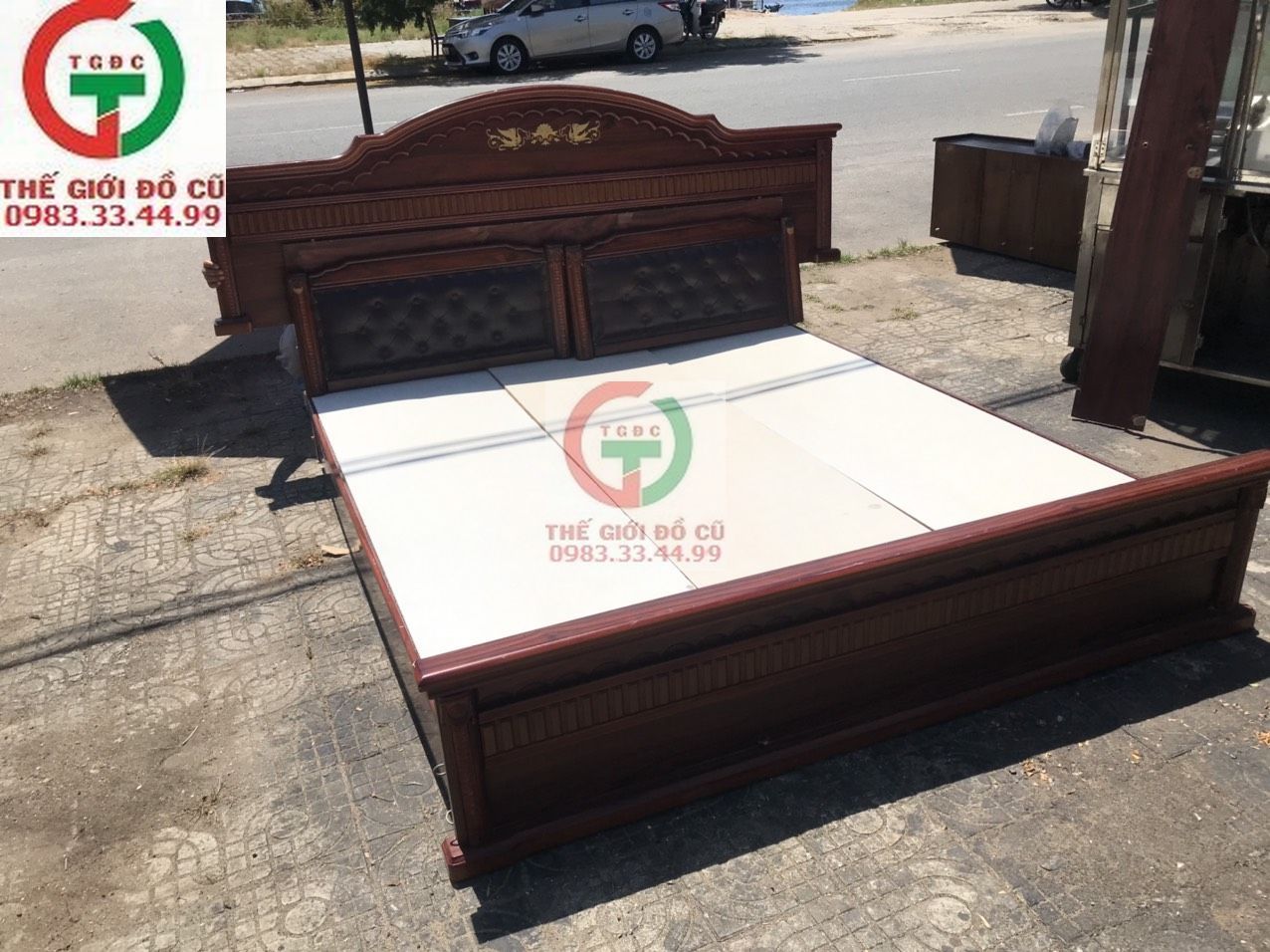 GIƯỜNG TÂN CỔ ĐIỂN 2.2M