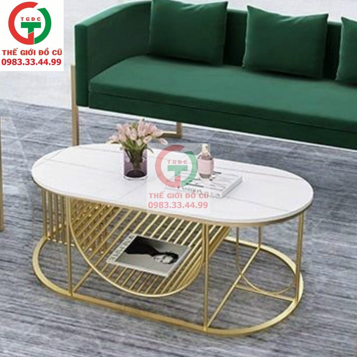 BÀN TRÀ SOFA MẶT ĐÁ