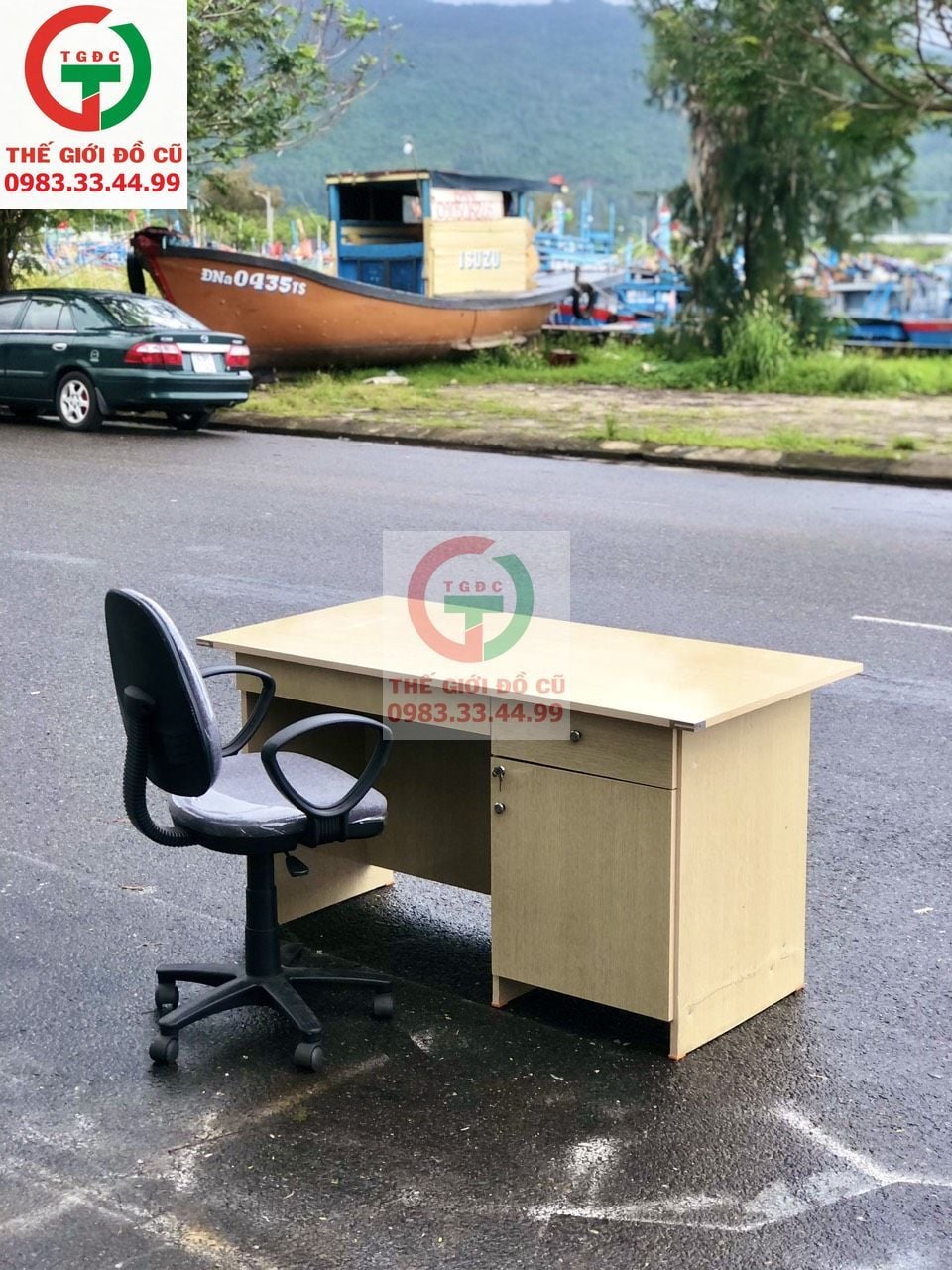BÀN LÀM VIỆC GỖ MDF