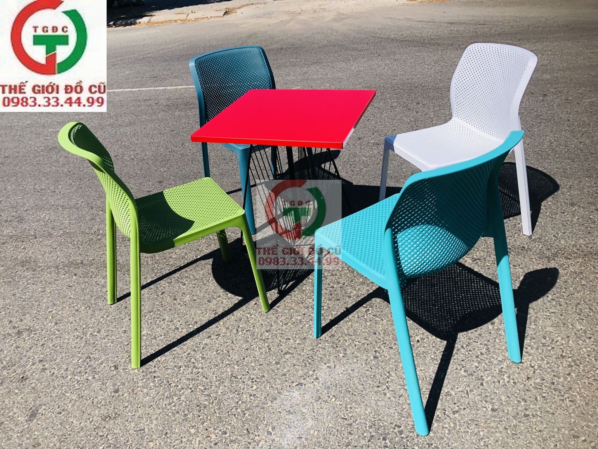 GHẾ NHỰA RỔ NHẬP KHẨU