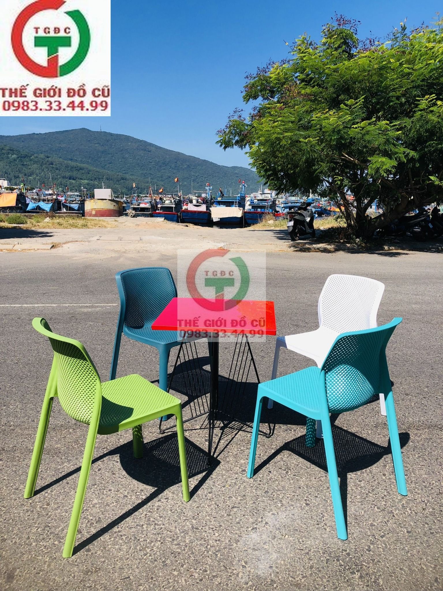 GHẾ NHỰA RỔ NHẬP KHẨU