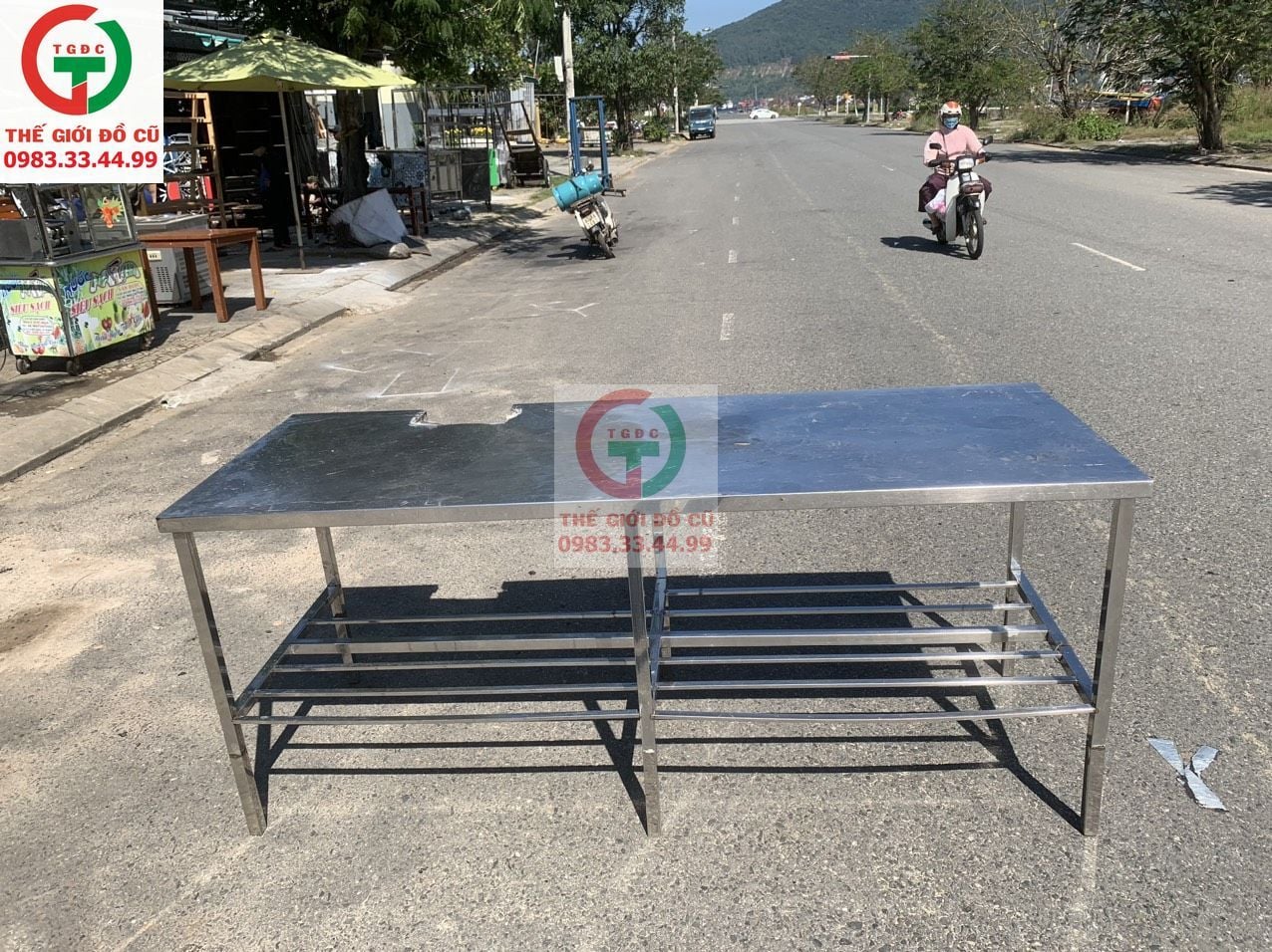 BÀN RA MÓN - BÀN CHẾ BIẾN INOX