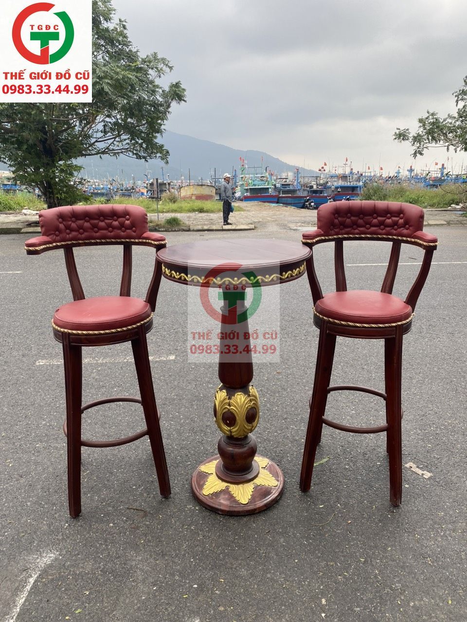 BỘ BÀN CAFE BAR TÂN CỔ KẾT ĐIỂN