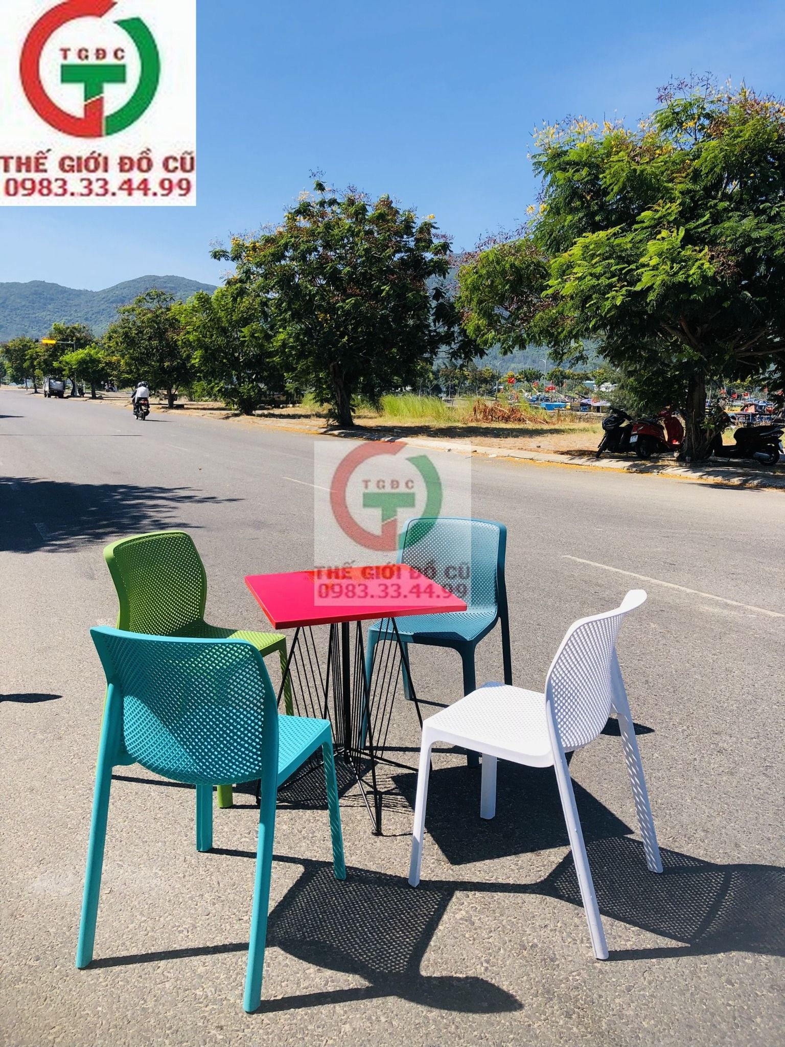 GHẾ NHỰA RỔ NHẬP KHẨU
