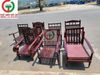 GHẾ GỖ THẺ XƯA LẺ BỘ