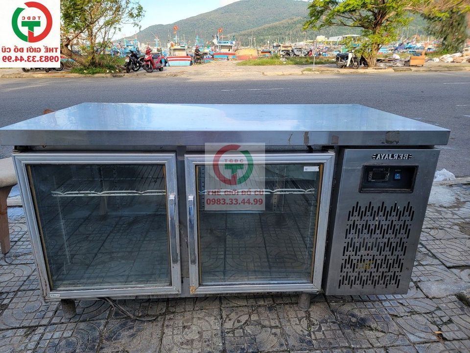 BÀN MÁT INOX CÔNG NGHIỆP BERJAYA B2D/C5/7-S