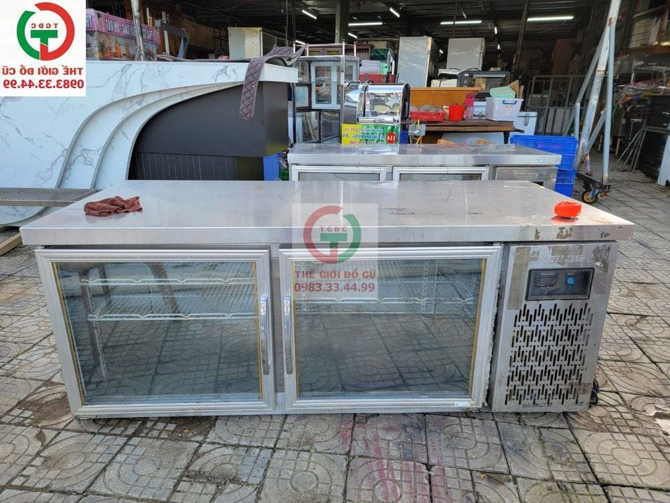 BÀN MÁT INOX CÔNG NGHIỆP BERJAYA B2D/C6/7-S.