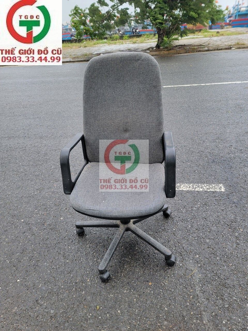 GHẾ XOAY HÒA PHÁT LƯNG CAO