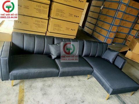 SOFA GÓC L ĐEN