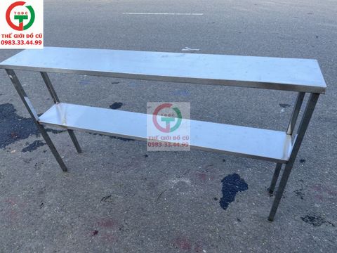 KỆ BÀN CHẾ BIẾN INOX 304