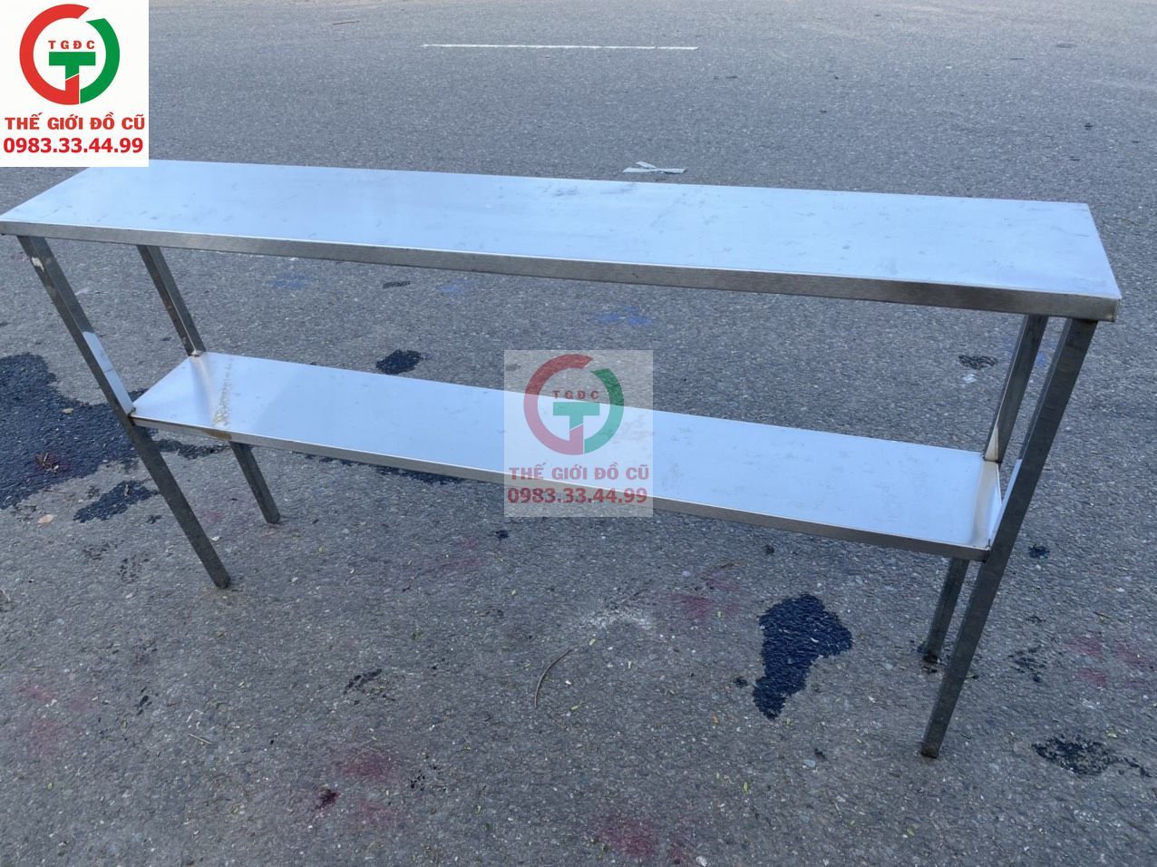 KỆ BÀN CHẾ BIẾN INOX 304