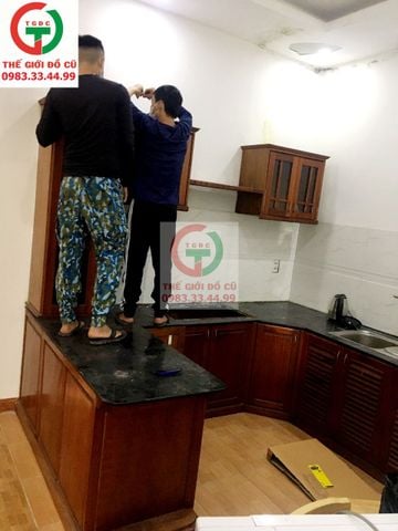 GIAN TỦ BẾP TRÊN DƯỚI