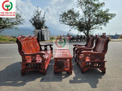 SALON GỖ CHÀM XOAN ĐÀO