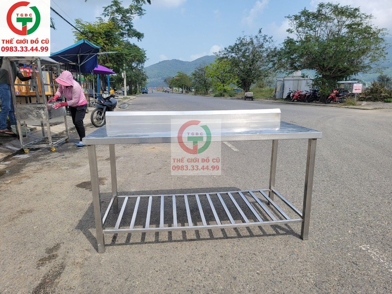 BÀN CHẾ BIẾN INOX 304
