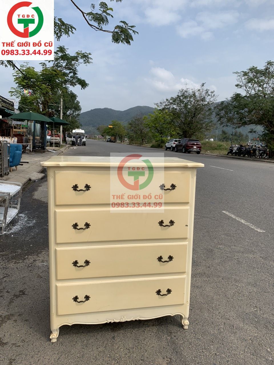 TAB GỖ XOAN ĐÀO 4 NGĂN