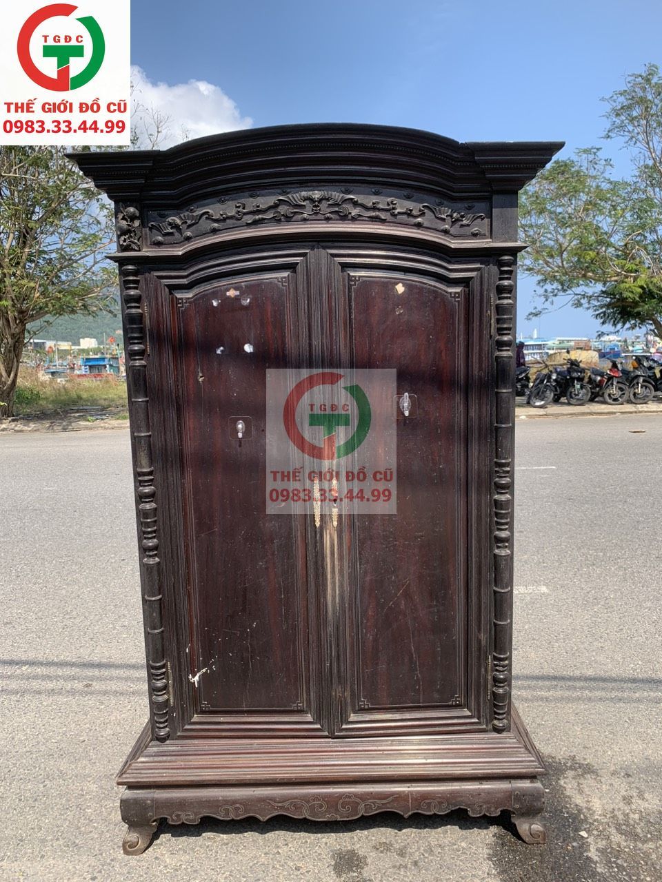 TỦ ÁO QUẦN GỖ XƯA