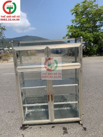 TỦ NHÔM KÍNH ĐỰNG CHÉN BÁT