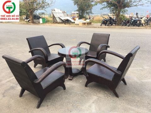 SALON THÙNG GỖ GÕ DECOR QUÁN CAFE