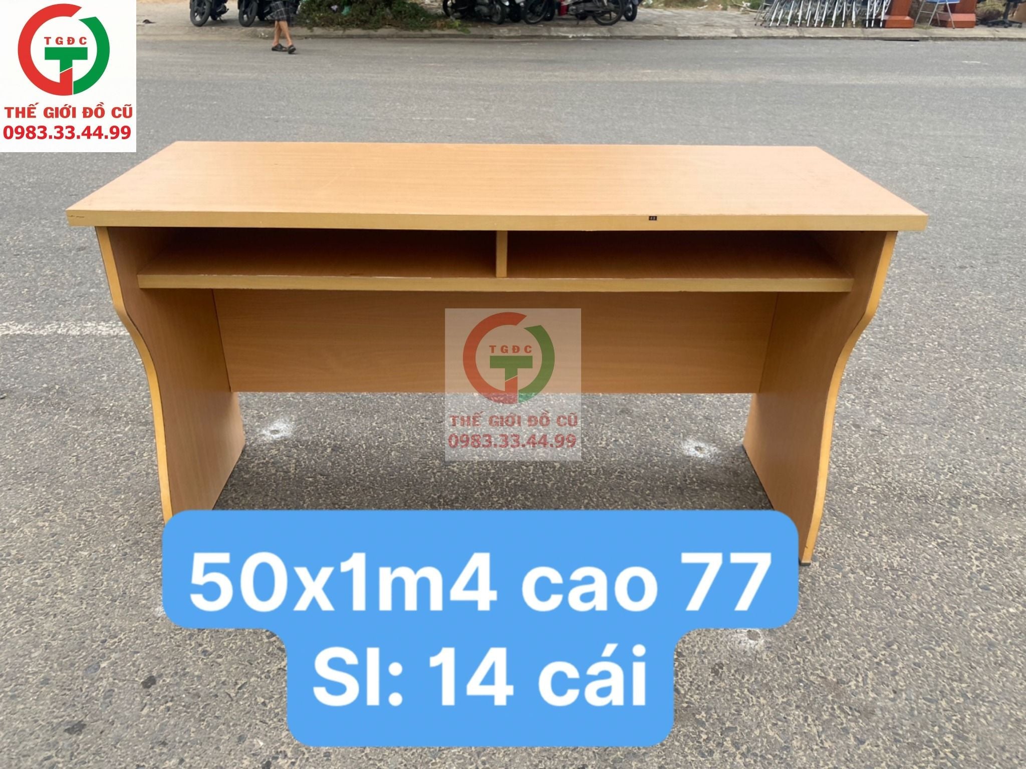 BÀN LÀM VIỆC GỖ MDF THANH LÝ