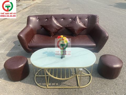 BỘ SOFA BĂNG DA